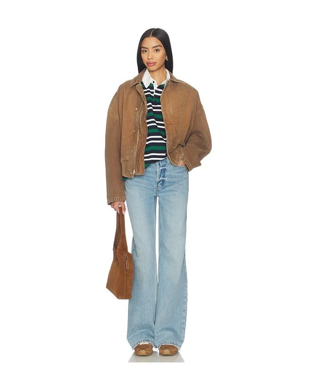 superdown Green Sashia Polo Top