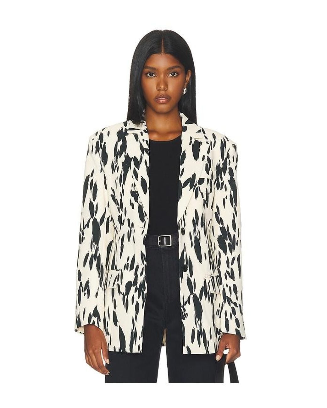 Anine Bing White Laika Blazer