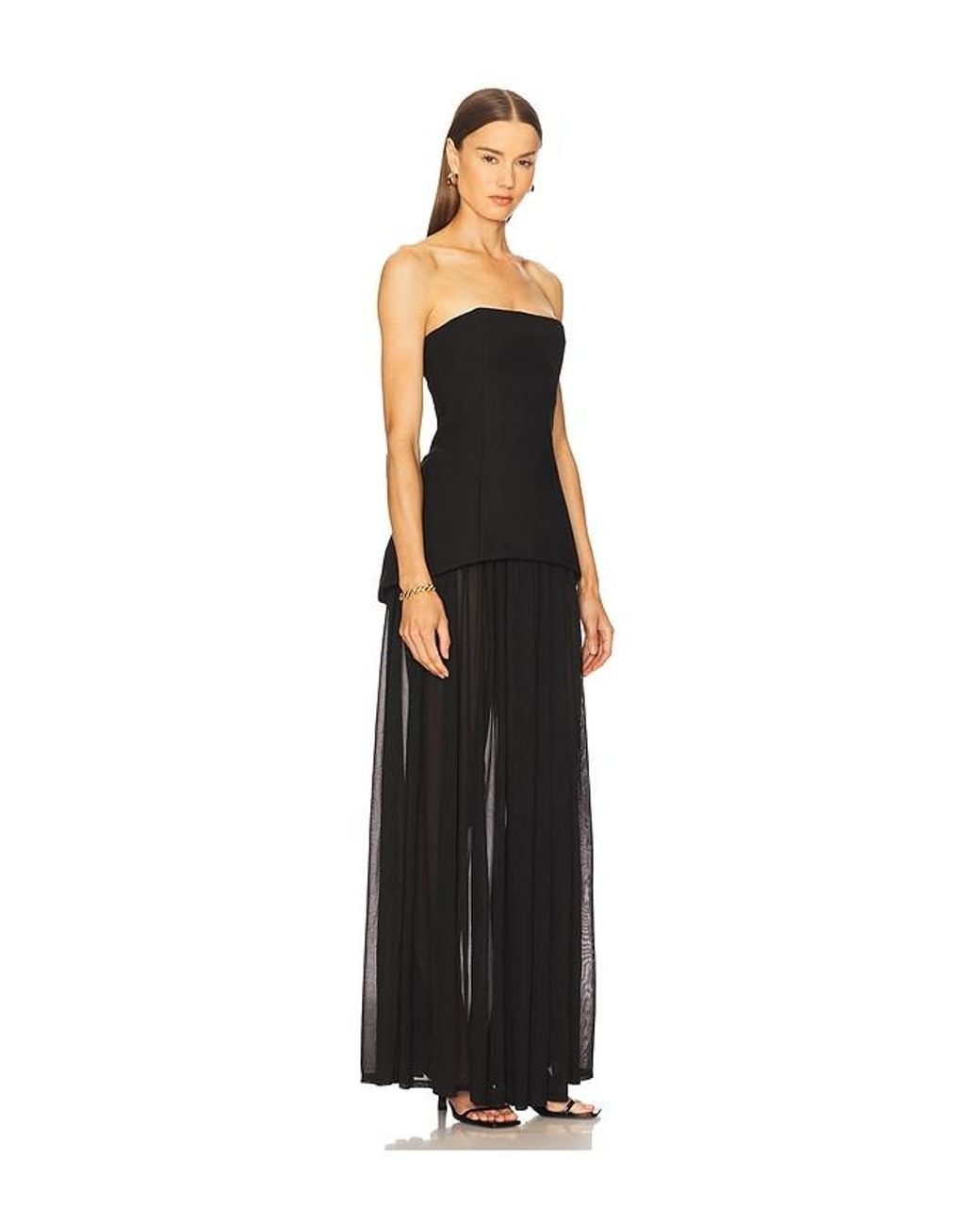 Michael Costello Black X Revolve Ruiz Maxi Dress