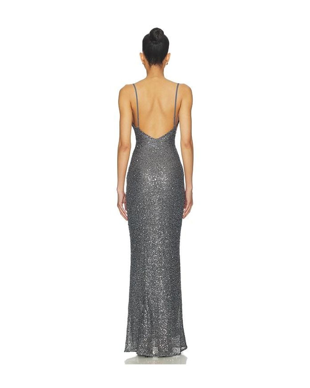 Lovers + Friends Blue Kaye Gown