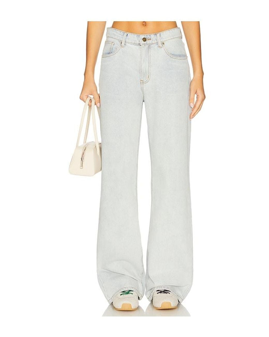 Lioness White Heat Haze Wide Leg
