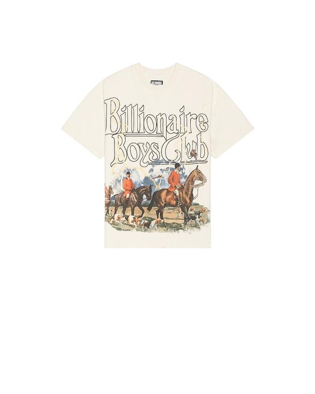 BBCICECREAM Natural Lightning Tee for men