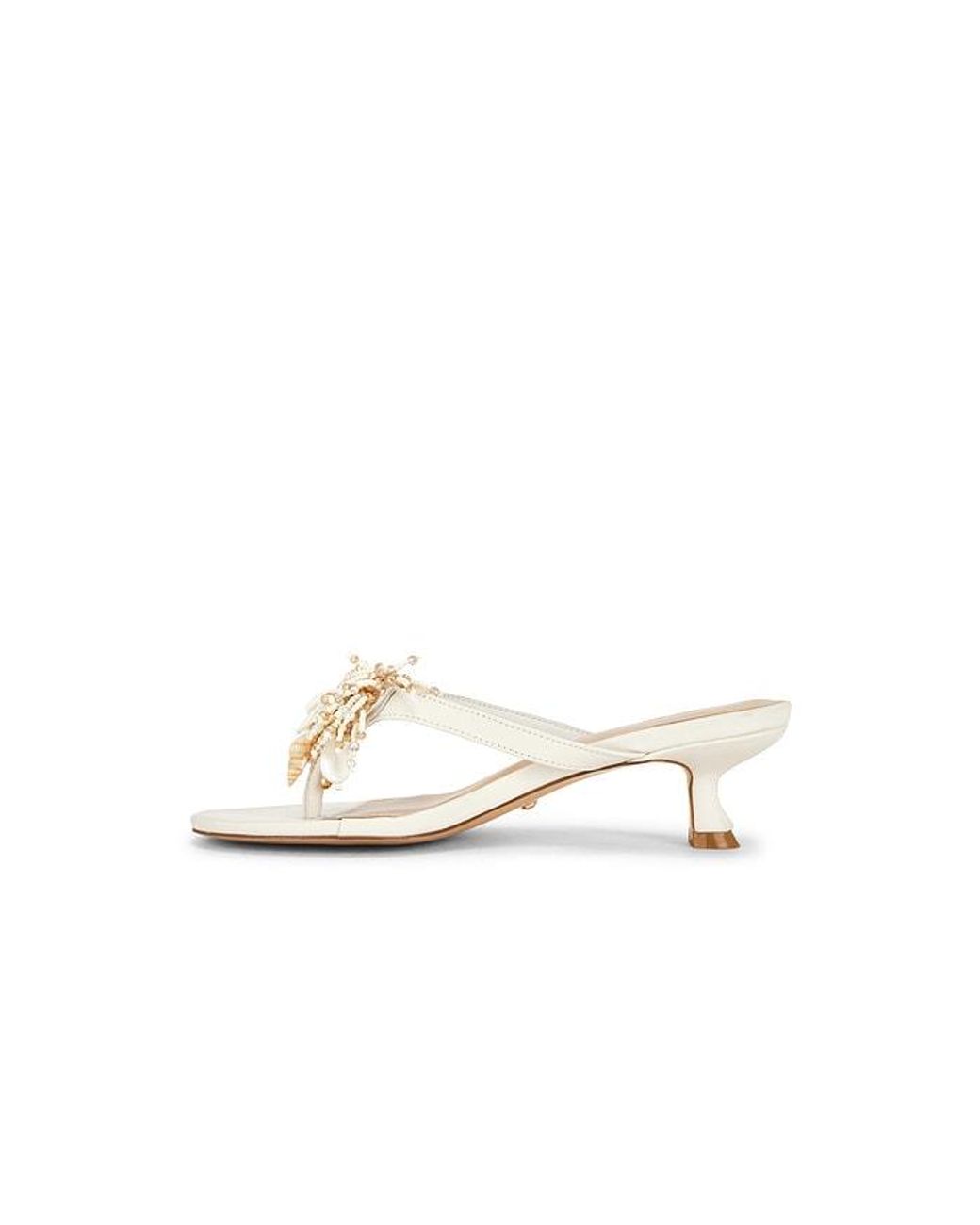 Raye White Iman Sandal