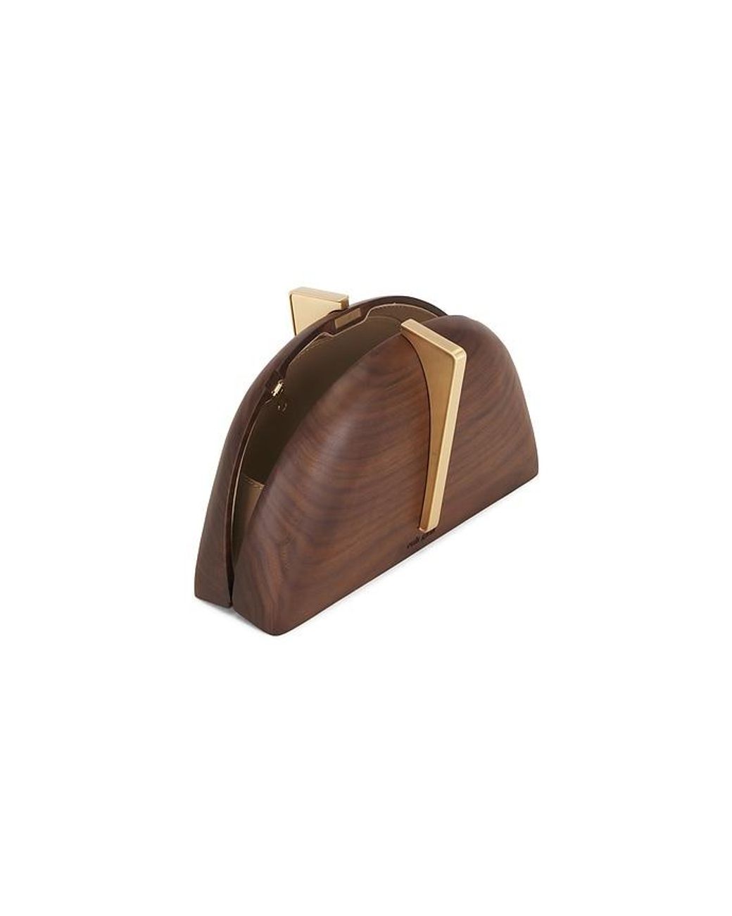 Cult Gaia Brown Laguna Clutch