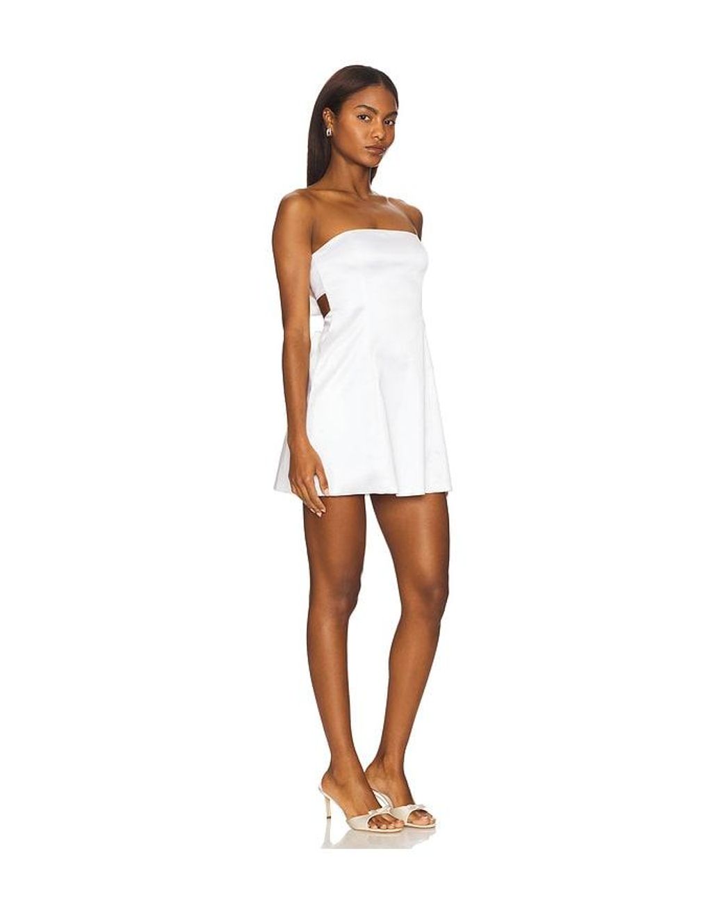MAJORELLE White Kelsey Mini Dress