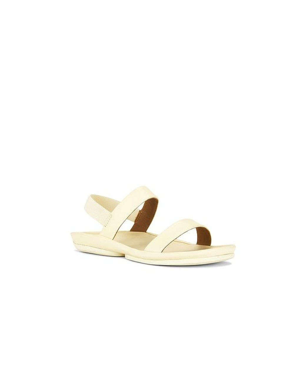 Camper White Right Isla Sandal