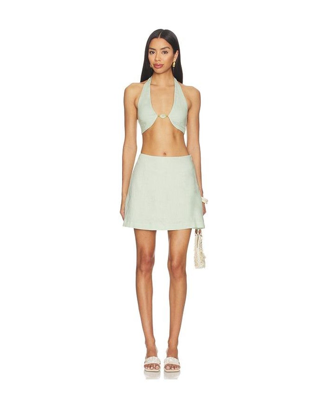 Shani Shemer Multicolor Sap Mini Skirt