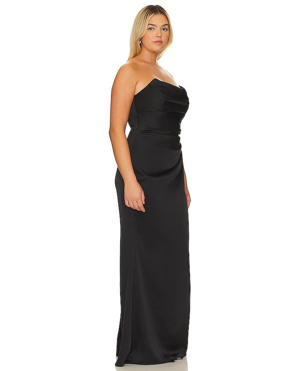 Katie May Black Taylor Gown