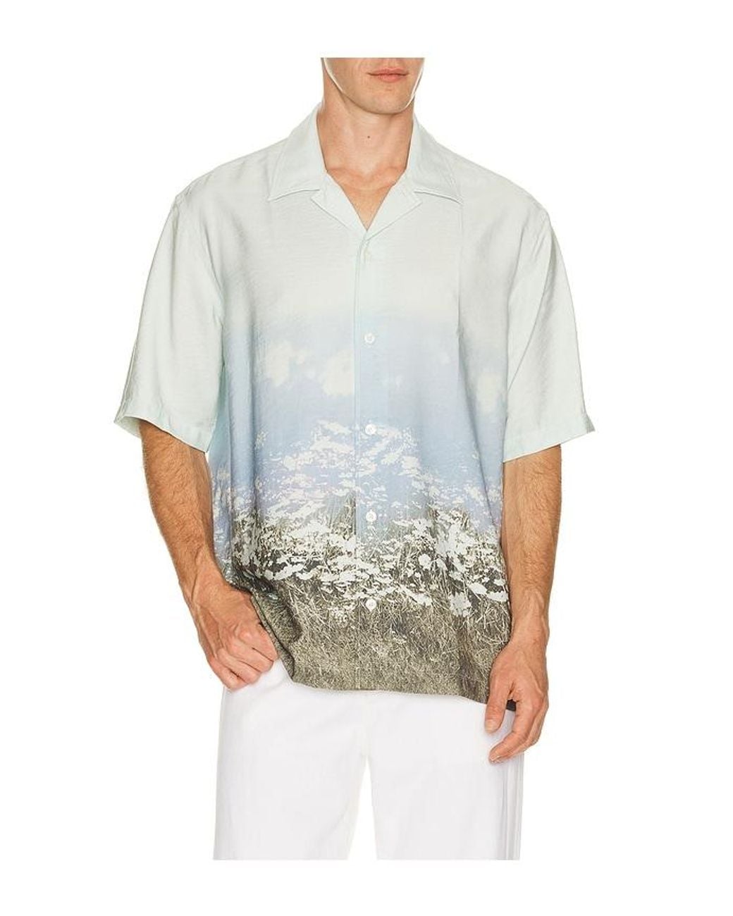 Samsøe & Samsøe Blue Saayo X Shirt for men