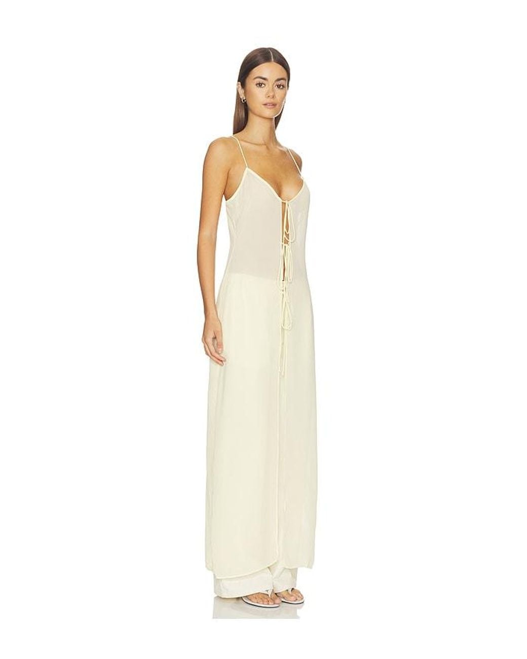 Lioness White Dune Maxi Dress