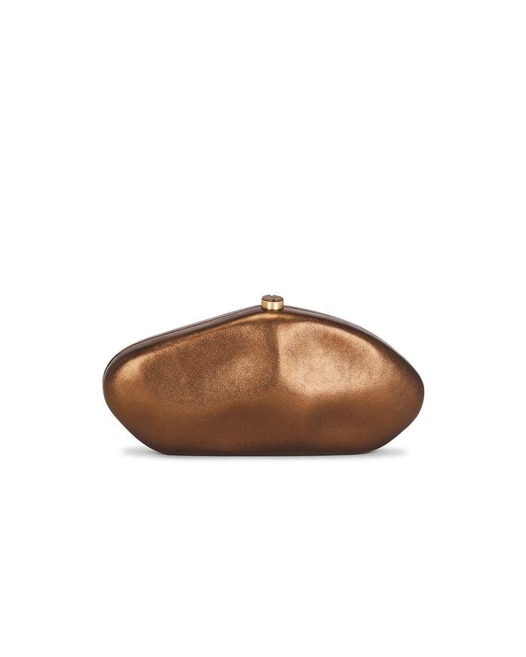Cult Gaia Brown The Caldera Clutch