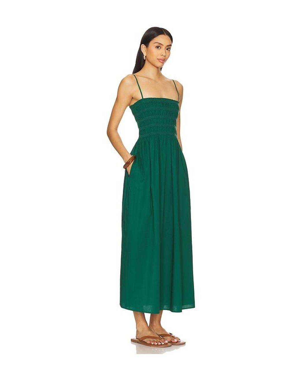 Pistola Green Bianca Dress