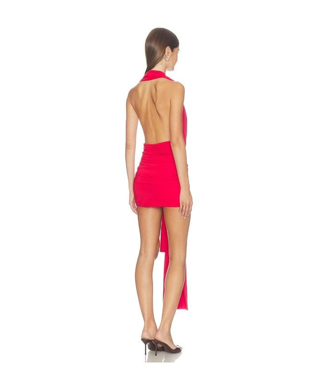 superdown Red X Hannah Lizzy Arwen Mini Dress