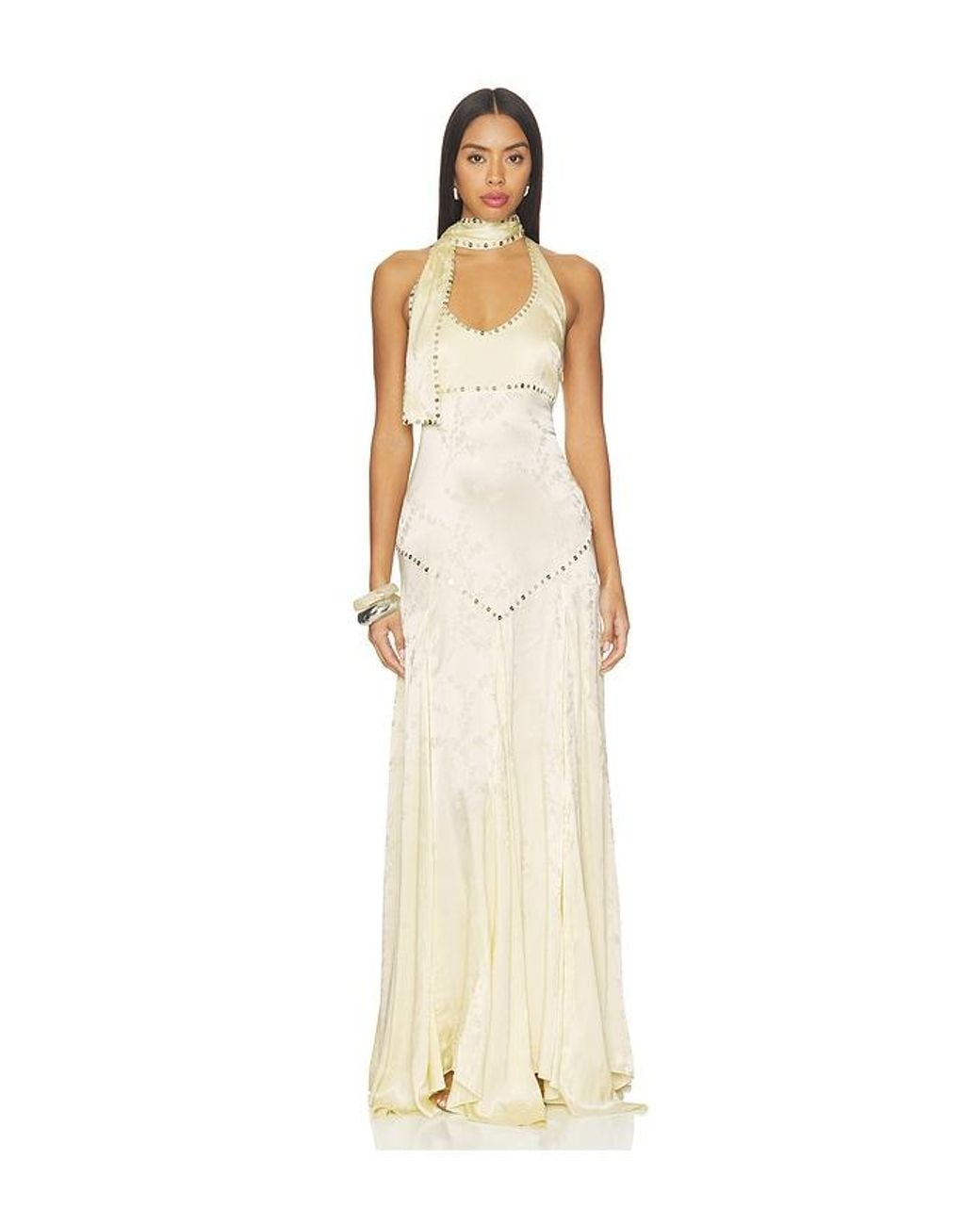Siedres Natural Raye Dress