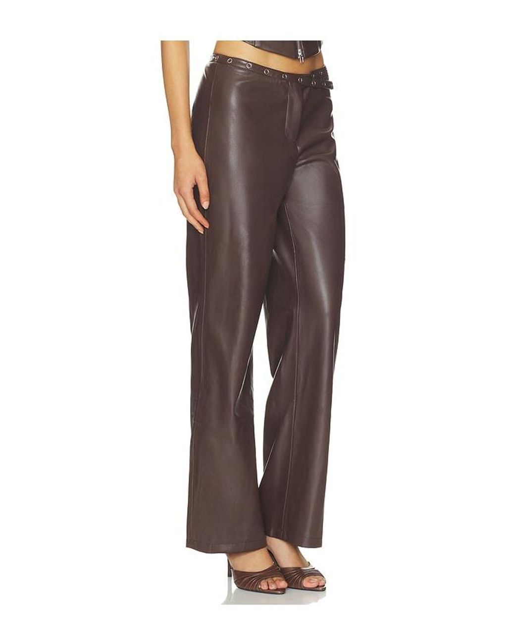 BY.DYLN Brown X Revolve Rowan Pant