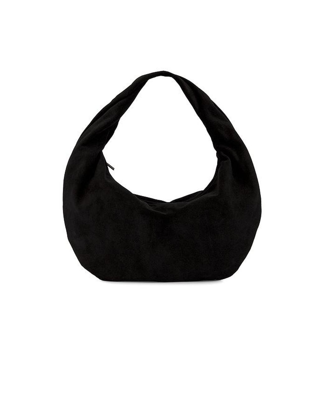 Flattered Black Alva Shoulder Bag