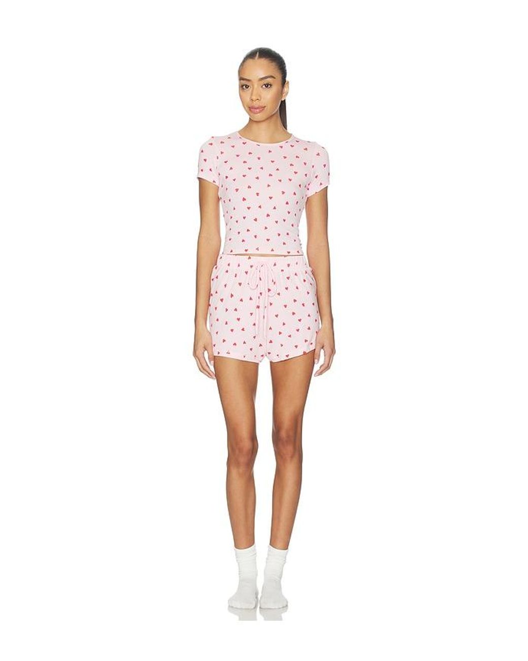 Hanky Panky White Drawstring Short