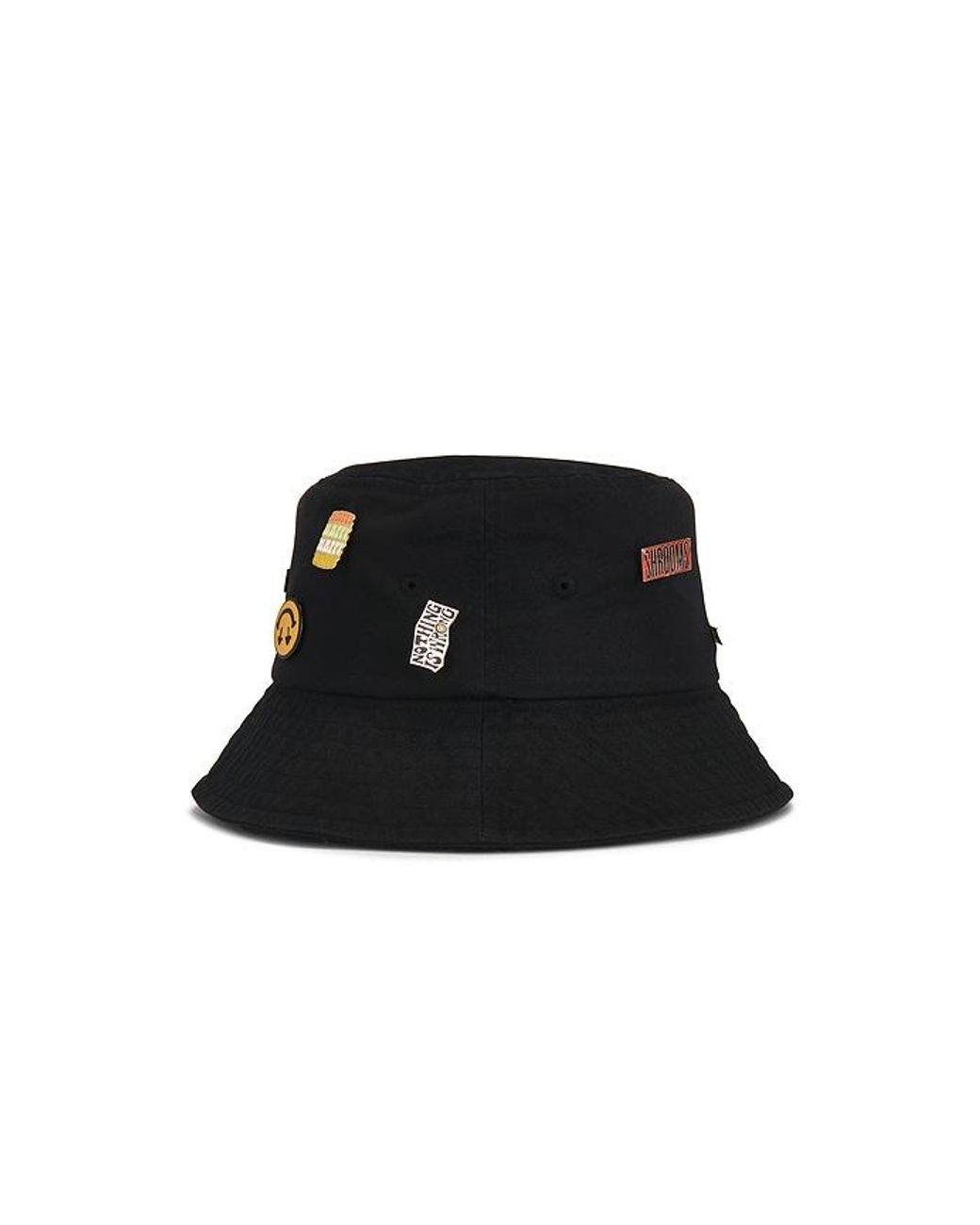 Happy Caps Anglerhut Pin in Black für Herren