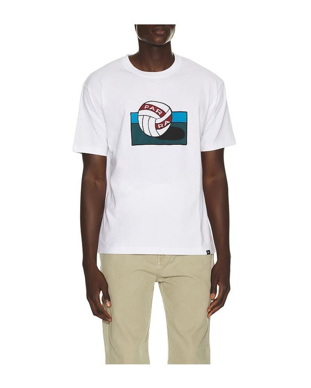 by Parra White Special Books T-Shirt for men