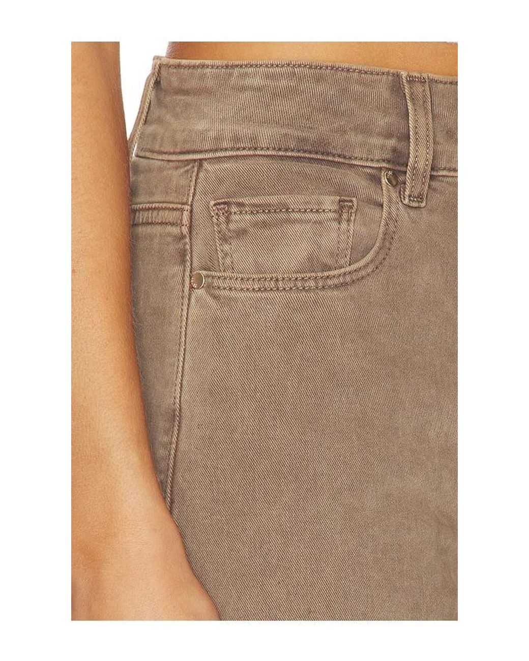 PAIGE Natural Anessa Wide Leg Jeans