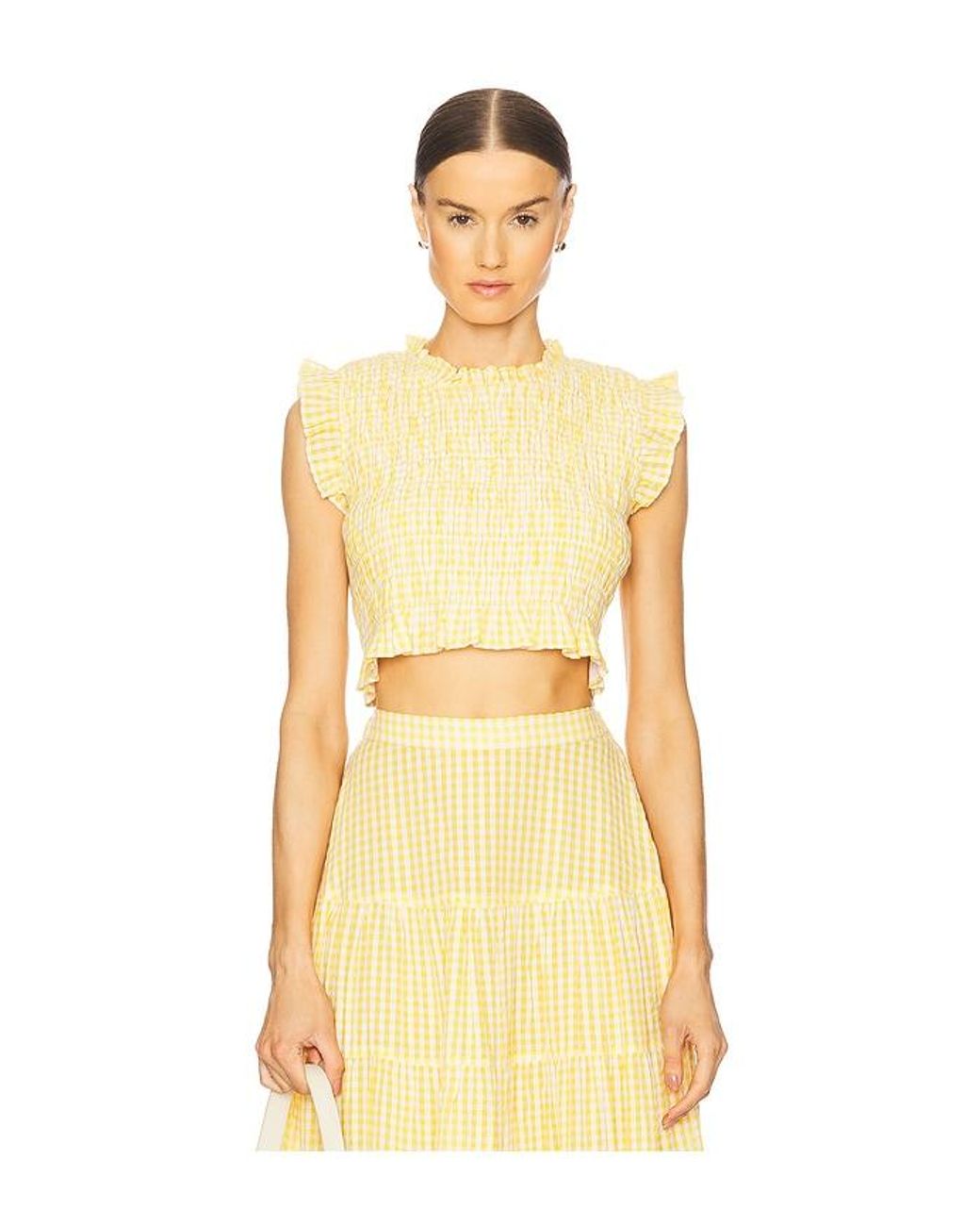 Sundress Yellow Malone Top