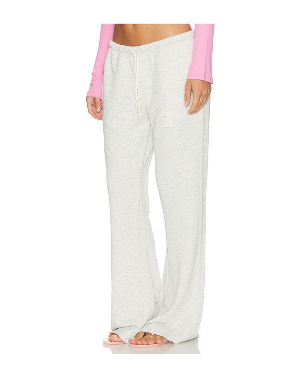 Jaded London White Cleo Bootcut Jogger