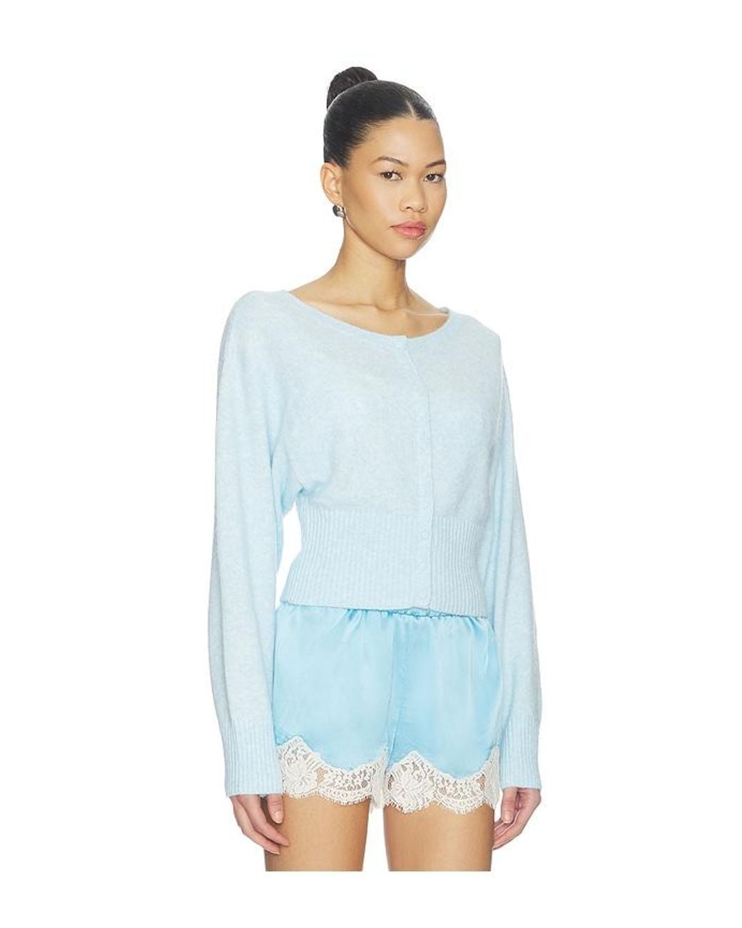 LSPACE Blue The Moment Cardigan