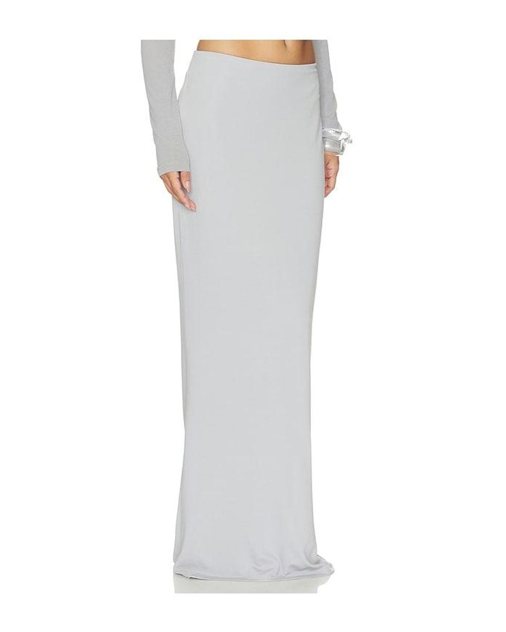 Nbd White Amreen Maxi Skirt