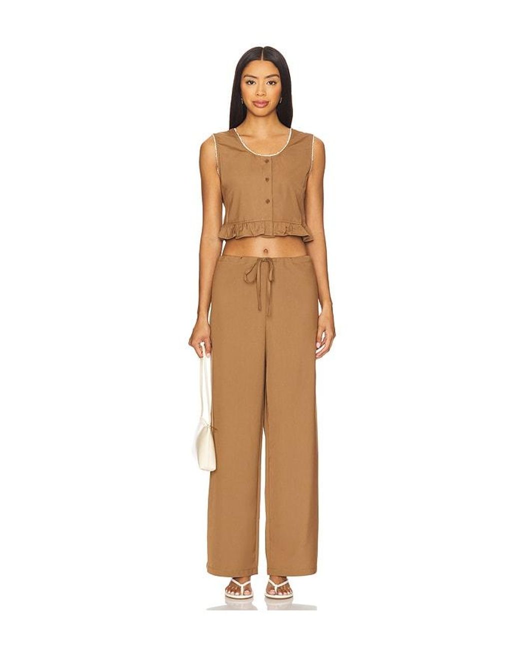 Amelie Teje Natural Costera Pant