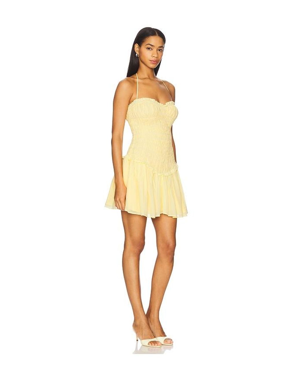 Lovers + Friends Natural Alessia Mini Dress