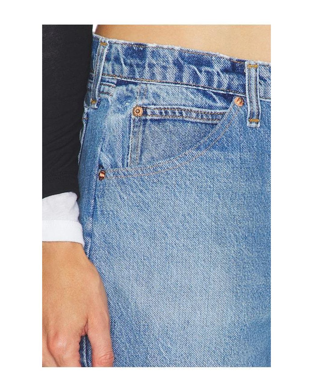aligrace Blue The Sloane Bootcut Jean