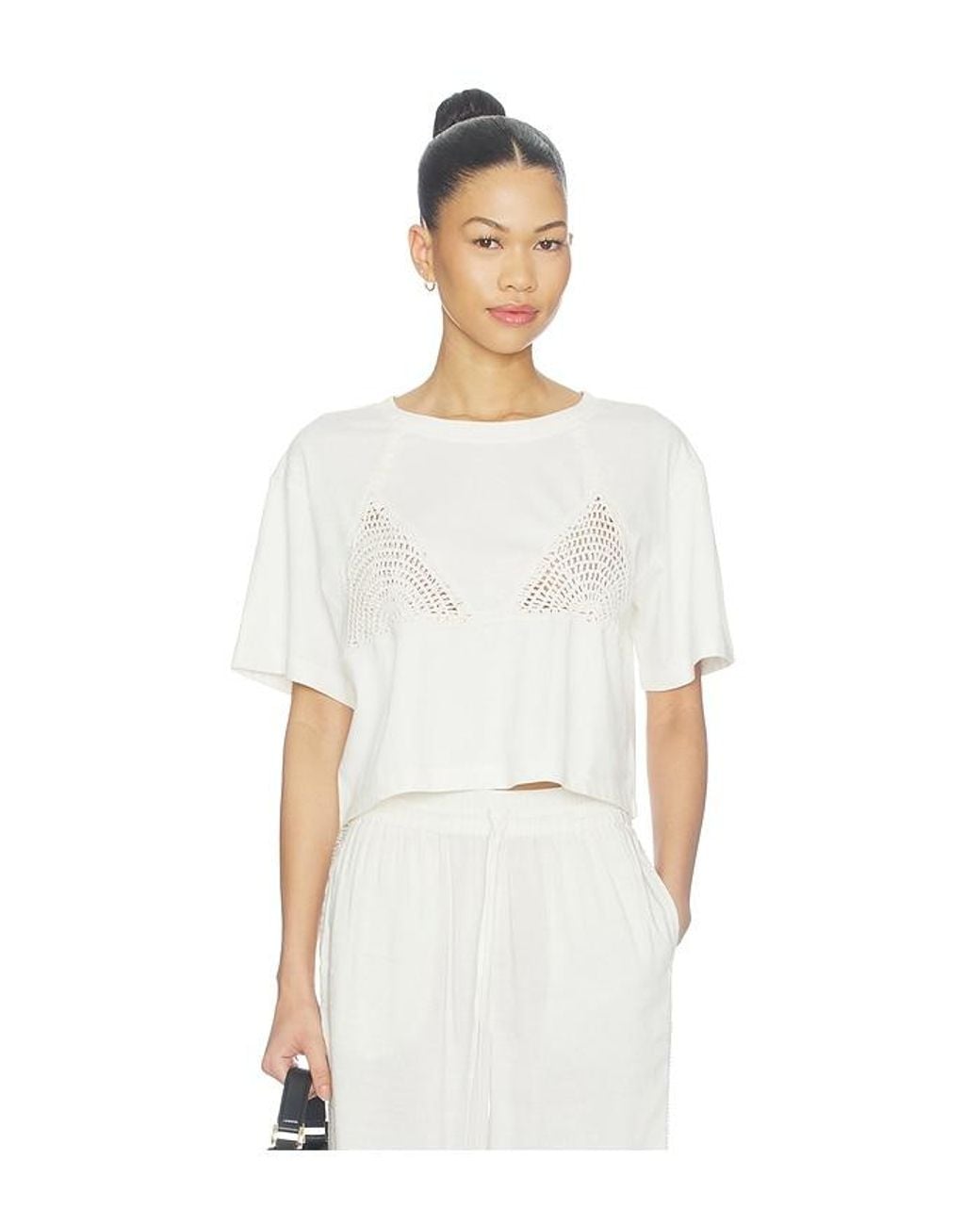LSPACE White Core Top
