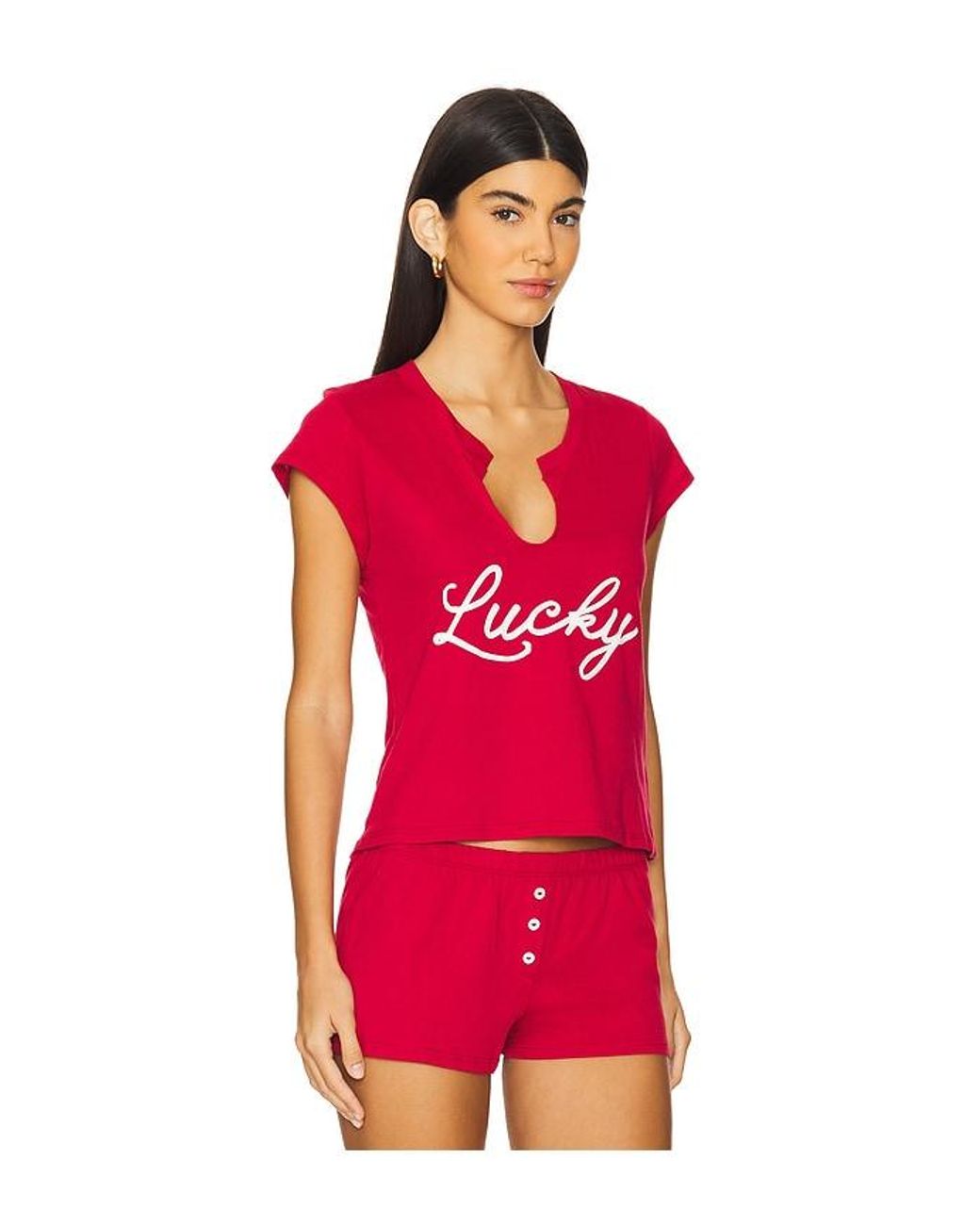Bella Venice Red Lucky Tee