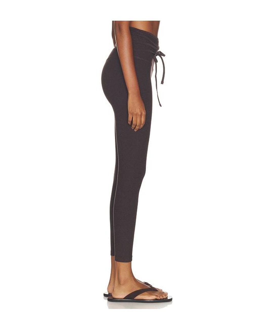 Beyond Yoga Brown Spacedye Its A Tie Legging