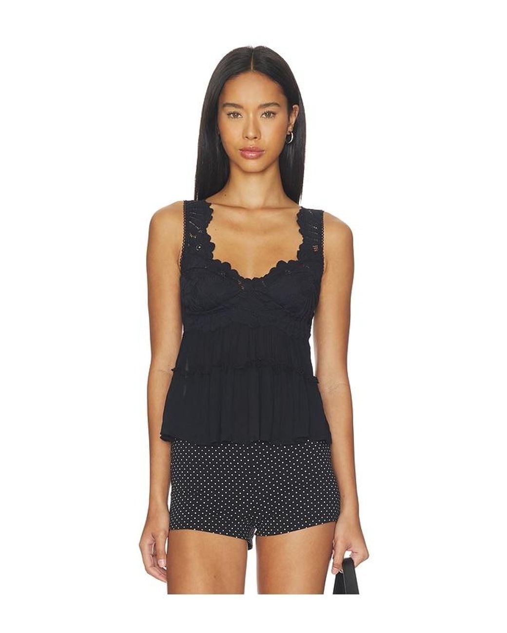 Free People Black Petal Party Shapeless