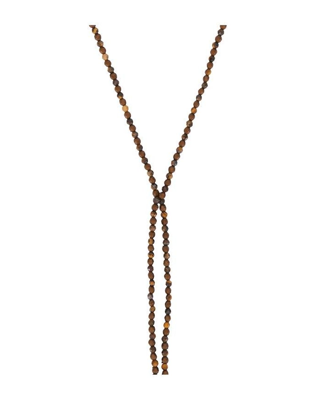 BaubleBar Multicolor Semi Precious Pearl Wrap Necklace