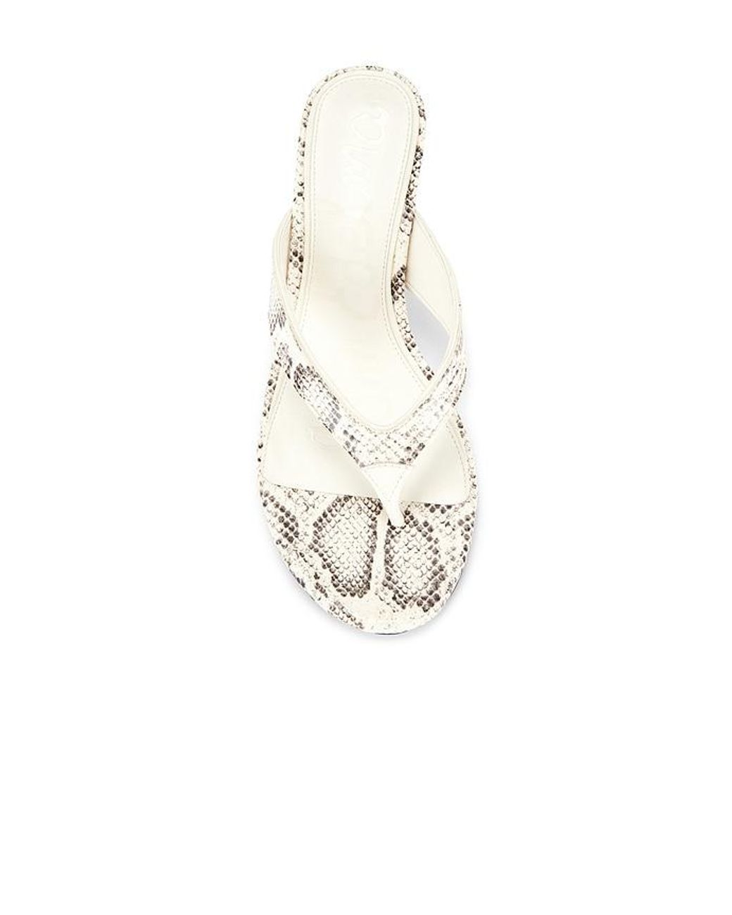 Sam Edelman White Amie Sandal