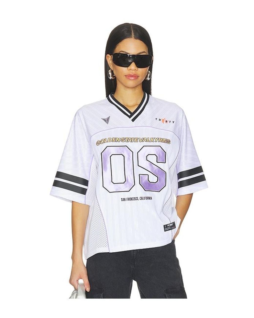 OFF SEASON White Golden State Valkyries Boxy Top