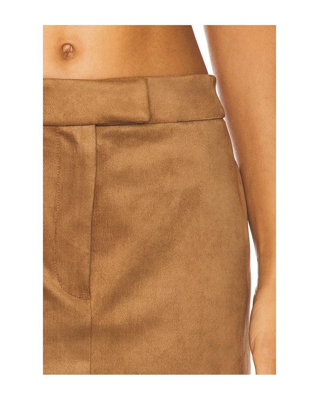 House of Harlow 1960 Multicolor X Revolve Della Faux Suede Mini Skirt