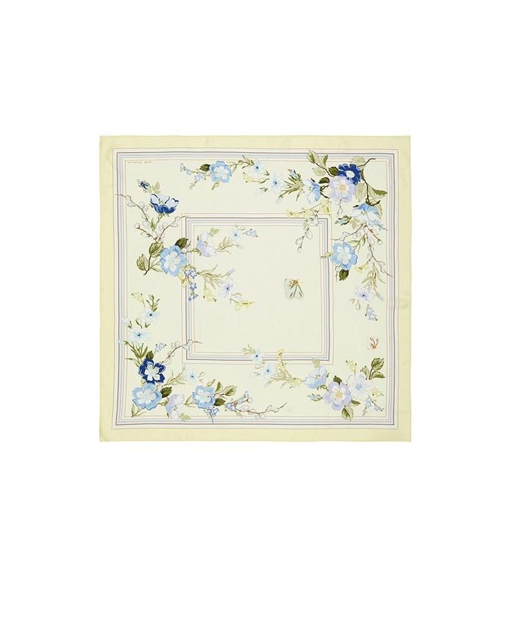 Self-Portrait Yellow Floral Scarf