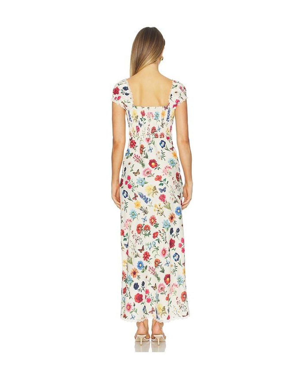 Vestido Nicola En Color Ivory Talla (También En M, S, Xs) Show Me Your Mumu de color White