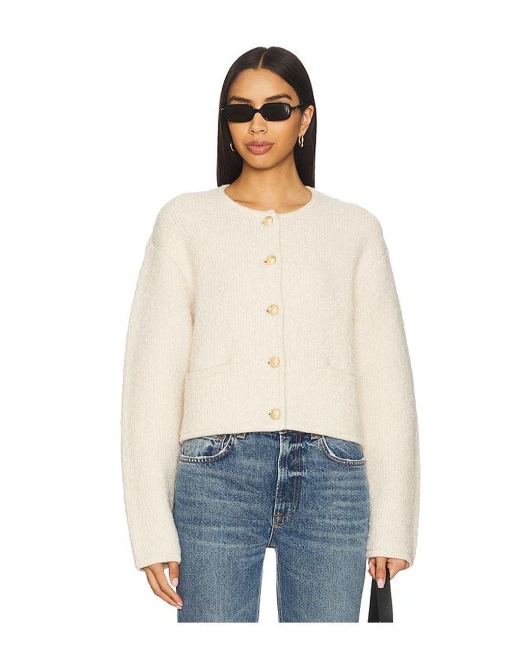 Lovers + Friends Blue Olina Knit Jacket