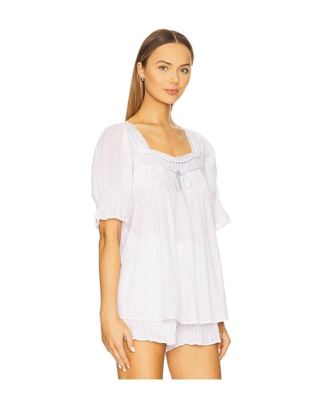 LPA White Milena Top