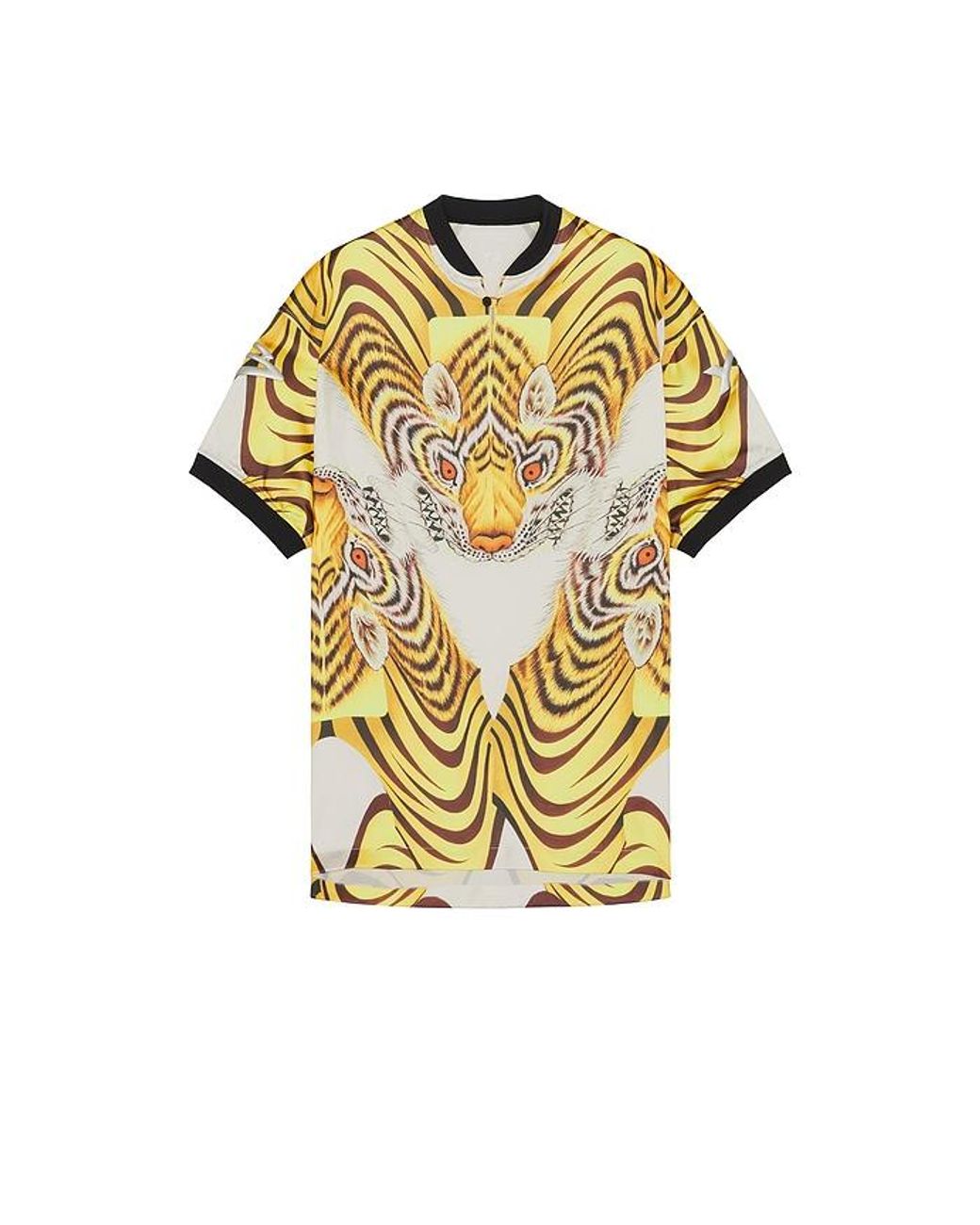 Y-3 Yellow Tiger Satin Jersey for men