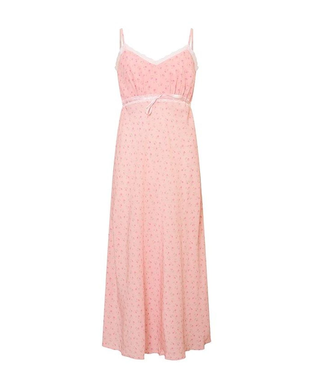 LoveShackFancy Pink Tween Esmaril Dress