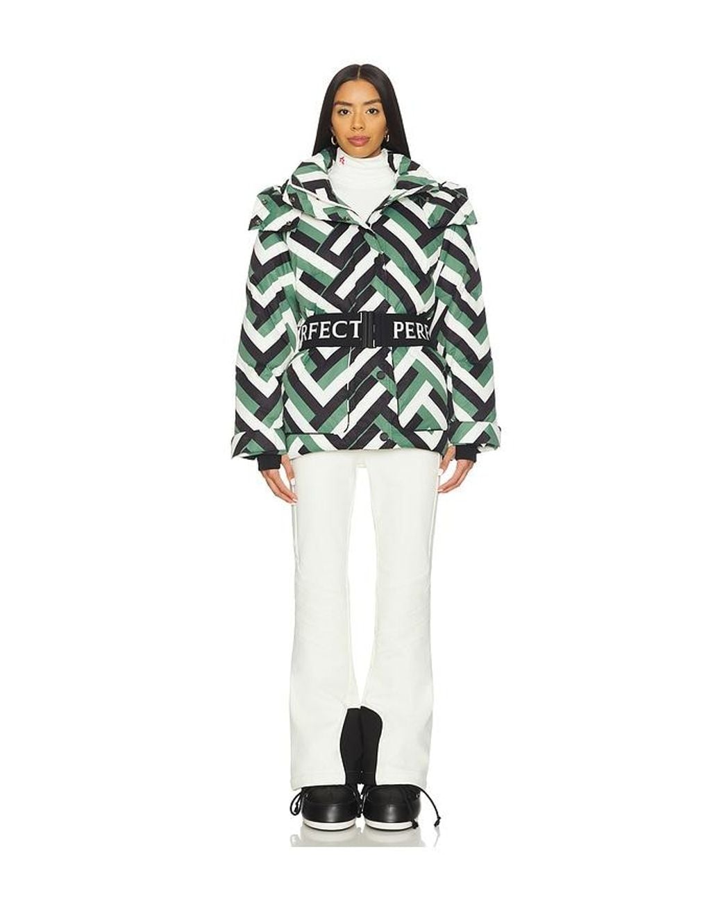 Perfect Moment Green Cortina Ski Parka