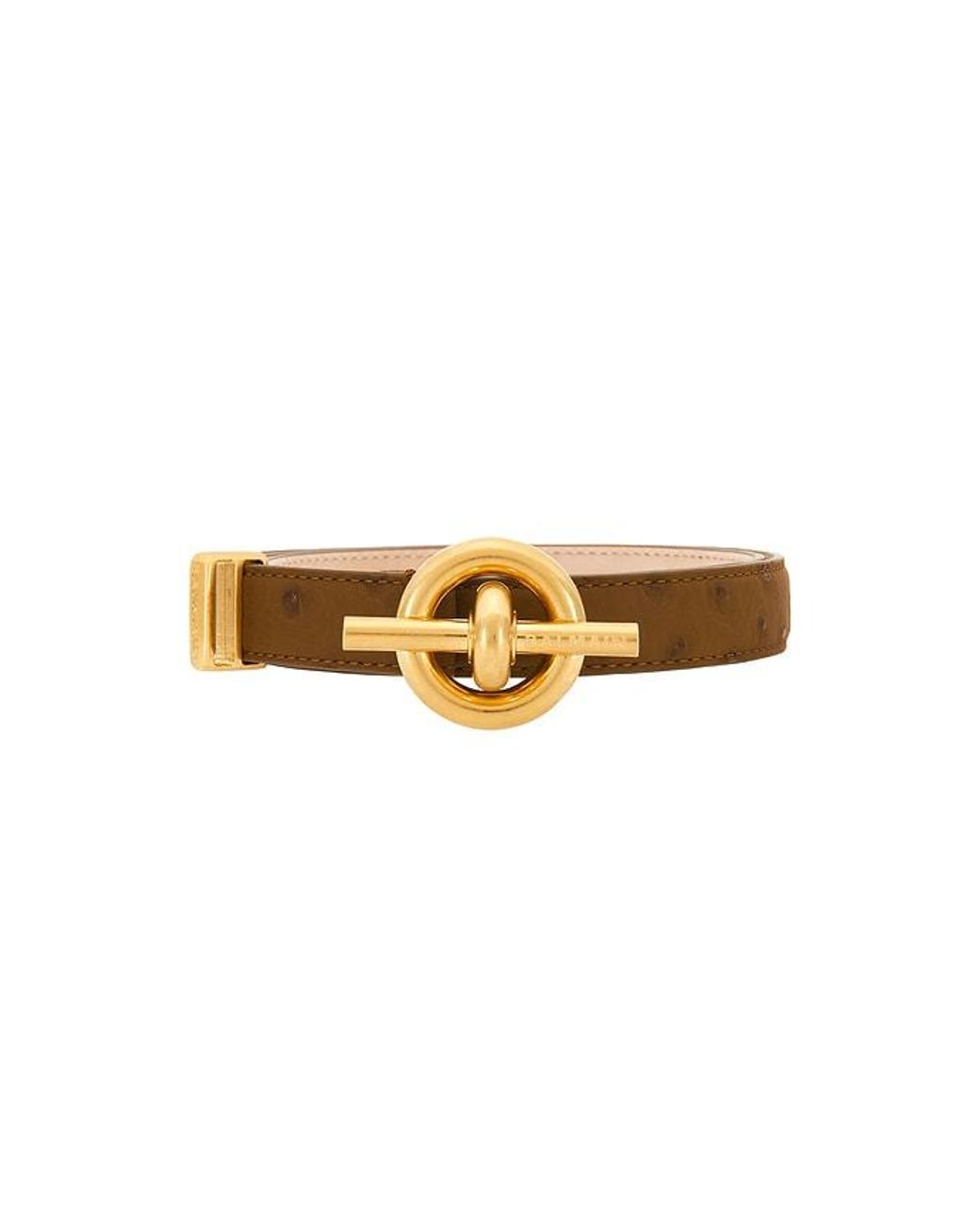 Balmain Green Gürtel T-Bar