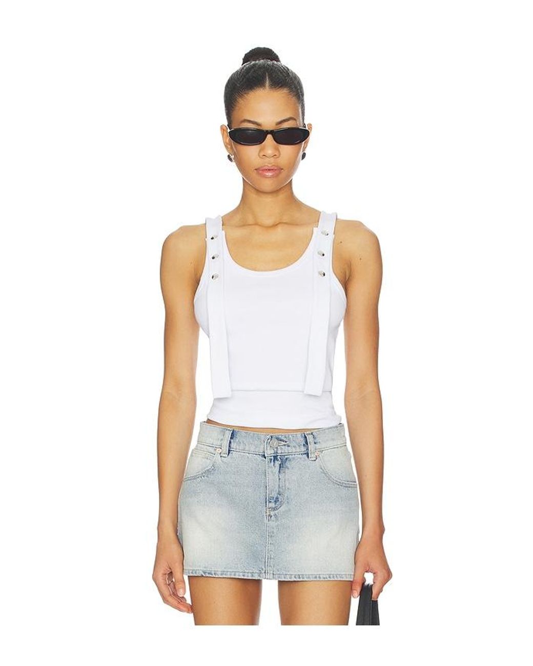 Débardeur en White MSGM