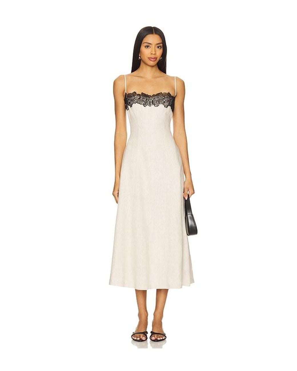 ROBE JIA en Neutral Tularosa en coloris White