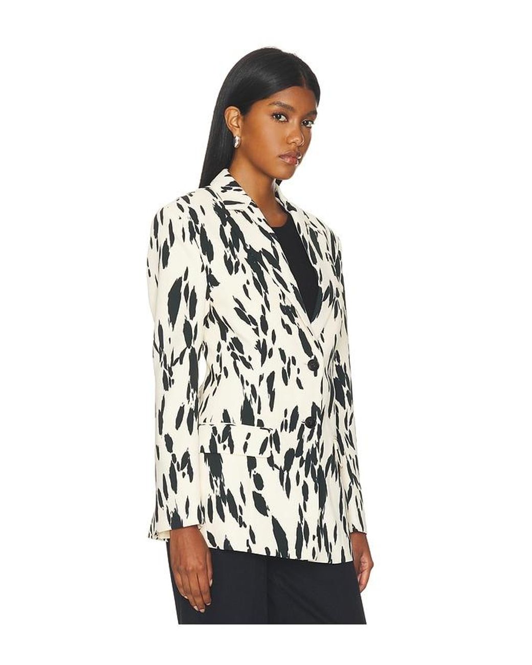 Anine Bing White Laika Blazer